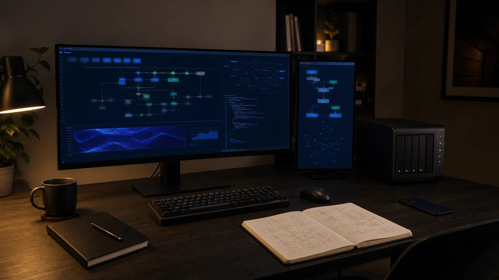 Editorial private AI engineering and automation workspace
